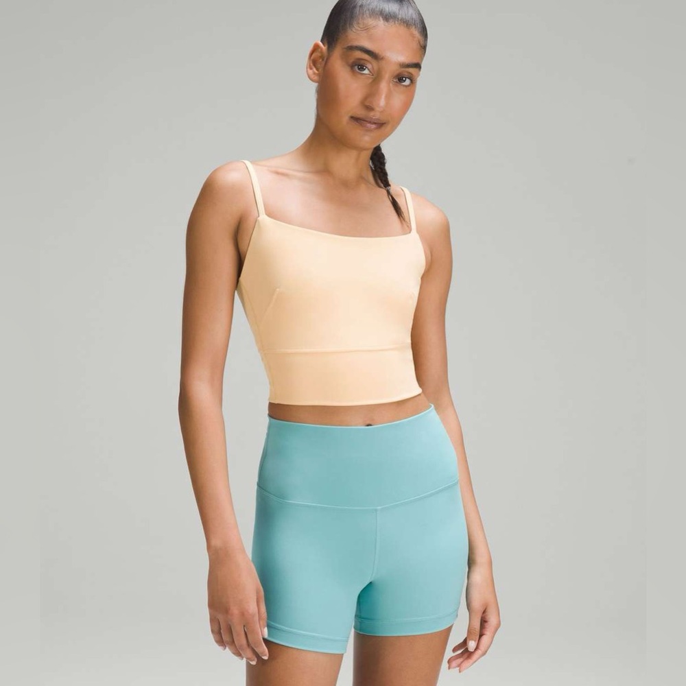 Lululemon Wunder Train Strappy Tank Top Summer Glow